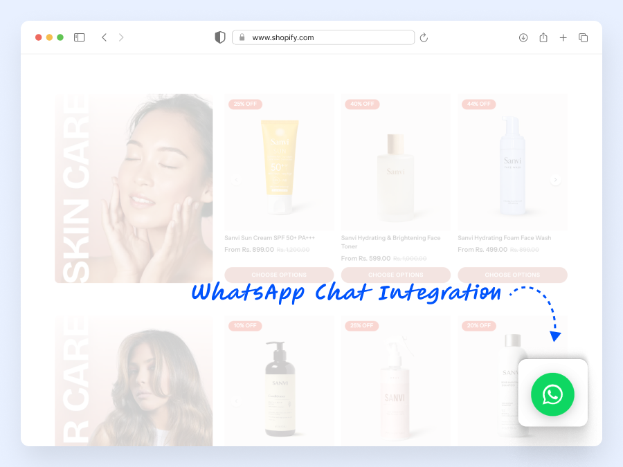 WhatsApp Chat Integration